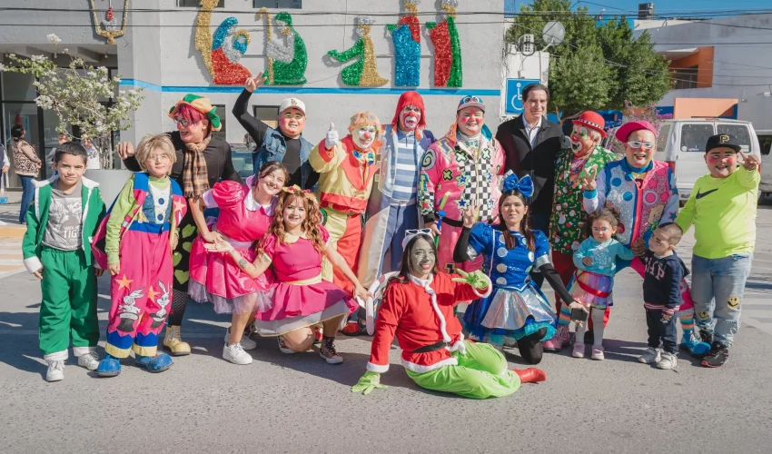 Valle Hermoso festeja el Día del Payaso