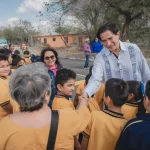 Inauguran pavimentación en Calle Tercera en Independencia Norte