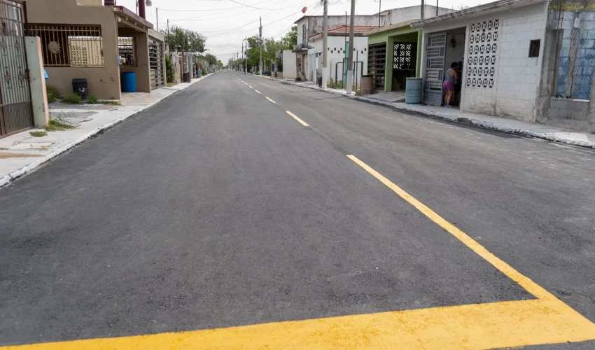 Inauguran calle Roble en la colonia Arboledas